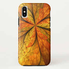 Capa Para iPhone Da Case-Mate Autumn Plant, Modern Abstrato Fractal Art Leaf