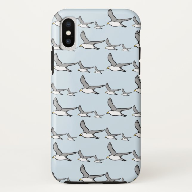 Capa Para iPhone, Case-Mate Aves Voadoras Altas Design (Verso)