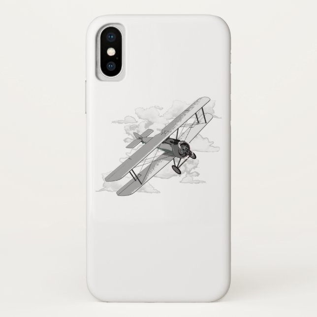 Capa Para iPhone, Case-Mate Avião clássico (Verso)