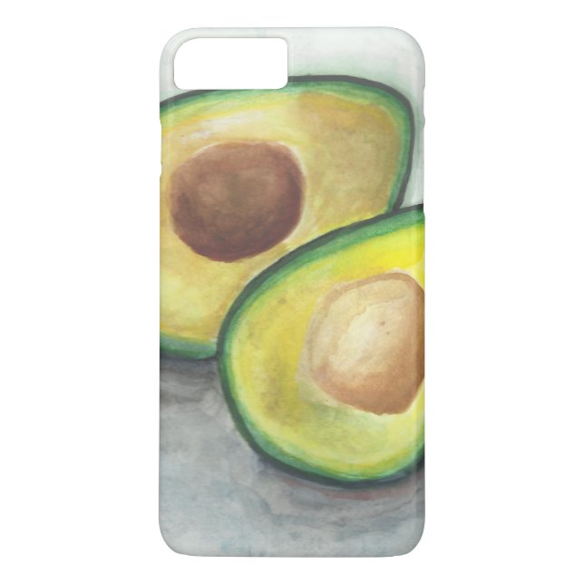 Capa Para iPhone, Case-Mate Avocado em Watercolor (Verso)