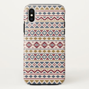 Capa Para iPhone Da Case-Mate Aztec Essência II Ptn Red Blue Creme