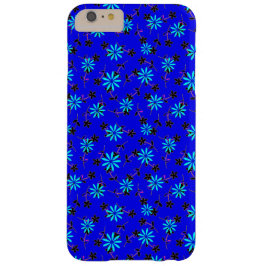 Capa Para iPhone XR Azuis cobaltos florais 4Annie
