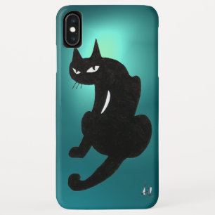 Capa Para iPhone Da Case-Mate azul-CAT PRETO