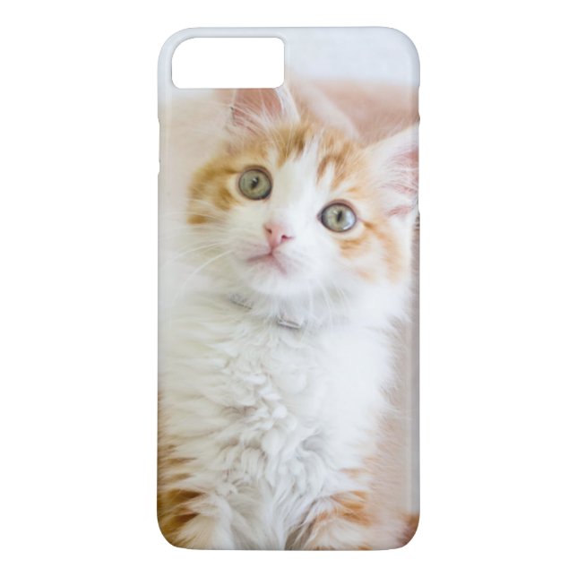 Capa Para iPhone, Case-Mate Azul doce gatinho Eyed (Verso)