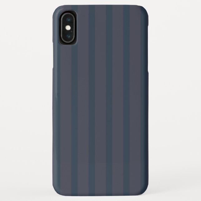 Capa Para iPhone, Case-Mate Azul Marinho Moderno e Listras Ameixas (Verso)