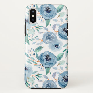 Capa Para iPhone Da Case-Mate Azul-verde-aquarela