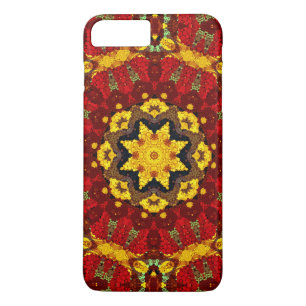 Capa iPhone 8 Plus/7 Plus Azulejo de padrões abstratos ornamentais sem cost