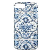 Azulejo de Potência da Holanda Azul e Branca