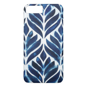 Capa iPhone 8 Plus/7 Plus Azulejos de cobalto para aquarelas IV