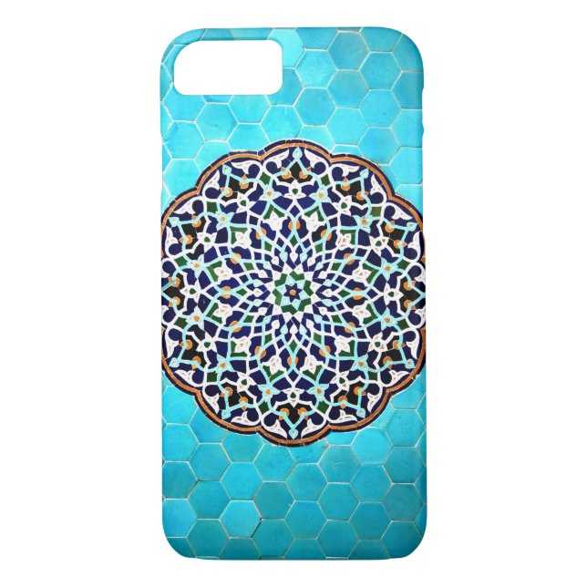 Capa Para iPhone, Case-Mate Azulejos de Yazd (Verso)