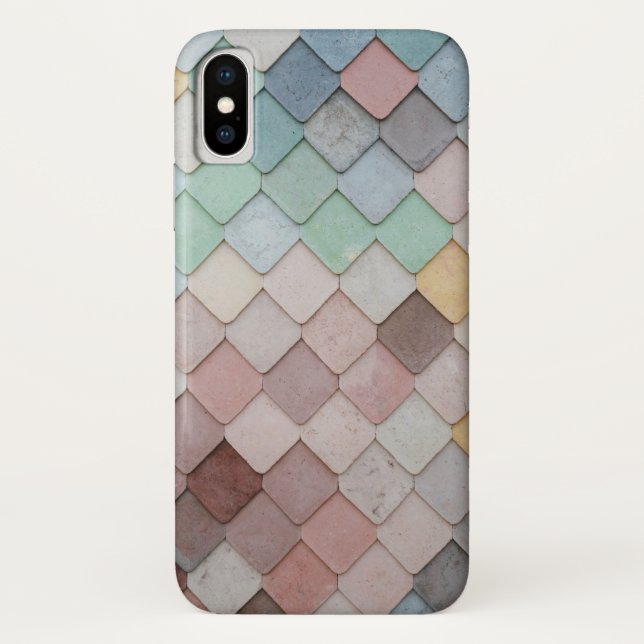 Capa Para iPhone, Case-Mate Azulejos multicoloridos (Verso)