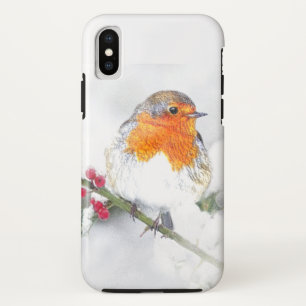 Capa Para iPhone Da Case-Mate Bagas inglesas européias do azevinho do inverno d