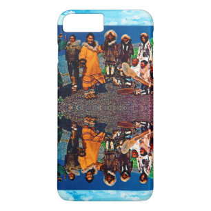 Capa iPhone 8 Plus/7 Plus Bailarinos esquimós vintage EUA Alasca