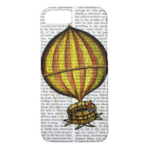 Capa Para iPhone Da Case-Mate Balão de ar quente amarelo e vermelho