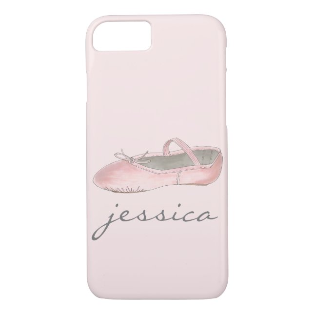 Capa Para iPhone, Case-Mate Balé rosa personalizado Dance Ballerina (Verso)