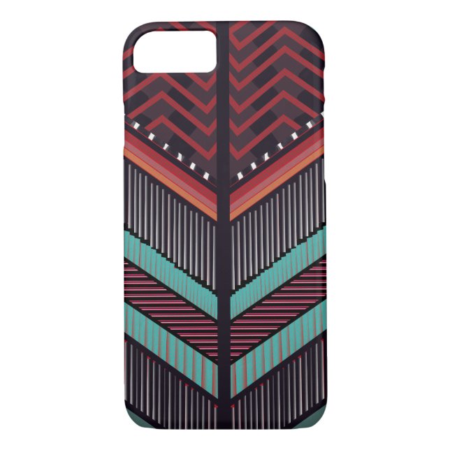 Capa Para iPhone, Case-Mate BALMAIN inspirou o iPhone 7 do teste padrão, mal (Verso)