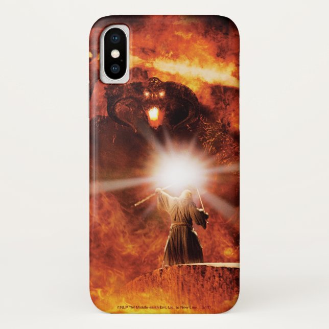 Capa Para iPhone, Case-Mate Balrog Versus GANDALF™ (Verso)