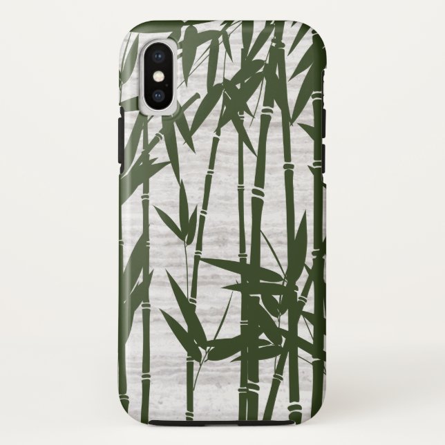 Capa Para iPhone, Case-Mate Bamboo Marble (Verso)