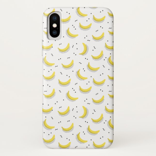 Capa Para iPhone, Case-Mate Bananas geométricas (Verso)