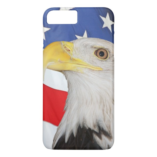 Capa Para iPhone, Case-Mate Bandeira Americana Com Águia Balda Americana (Verso)