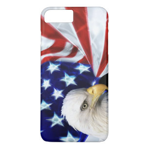 Capa Para iPhone Da Case-Mate Bandeira americana com patriotismo da águia