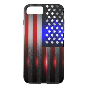 Capa Para iPhone Da Case-Mate Bandeira americana cortada laser 1 do de ponta