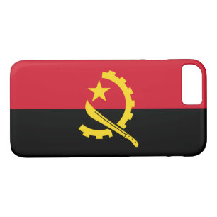 Capa iPhone 8/7 Bandeira Angolana Patriótica