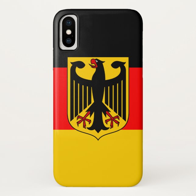 Capa Para iPhone, Case-Mate Bandeira da Alemanha (Verso)