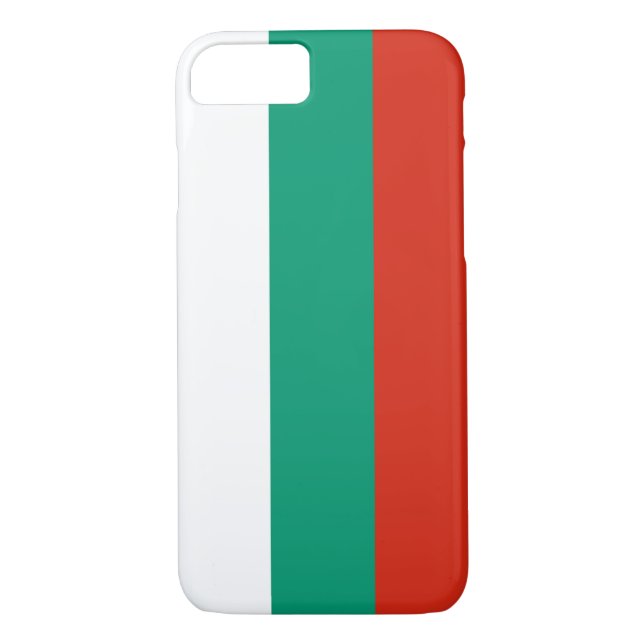 Capa Para iPhone, Case-Mate Bandeira da Bulgária (Verso)
