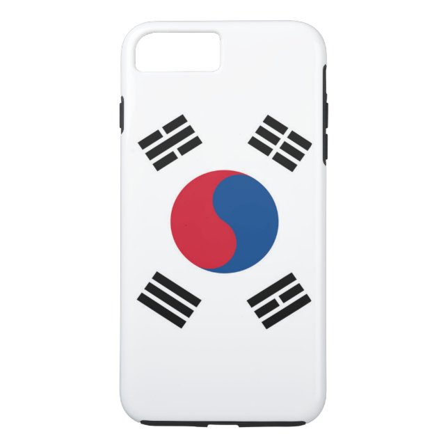 Capa Para iPhone, Case-Mate Bandeira da Coreia do Sul (Verso)