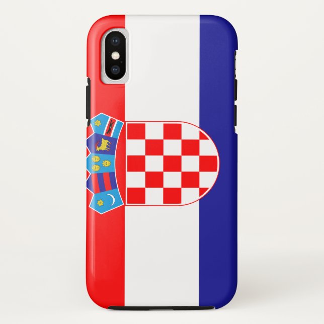 Capa Para iPhone, Case-Mate Bandeira da Croácia (Verso)