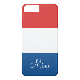Capa Para iPhone Da Case-Mate Bandeira da França Personalizada