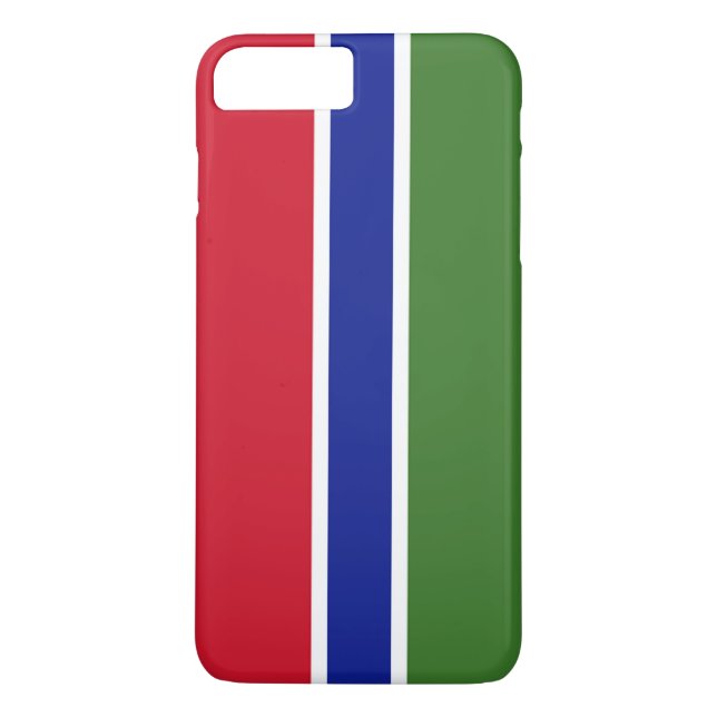 Capa Para iPhone, Case-Mate Bandeira da Gâmbia (Verso)