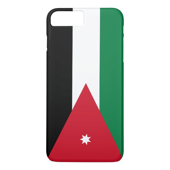 Capa Para iPhone, Case-Mate Bandeira da Jordânia (Verso)