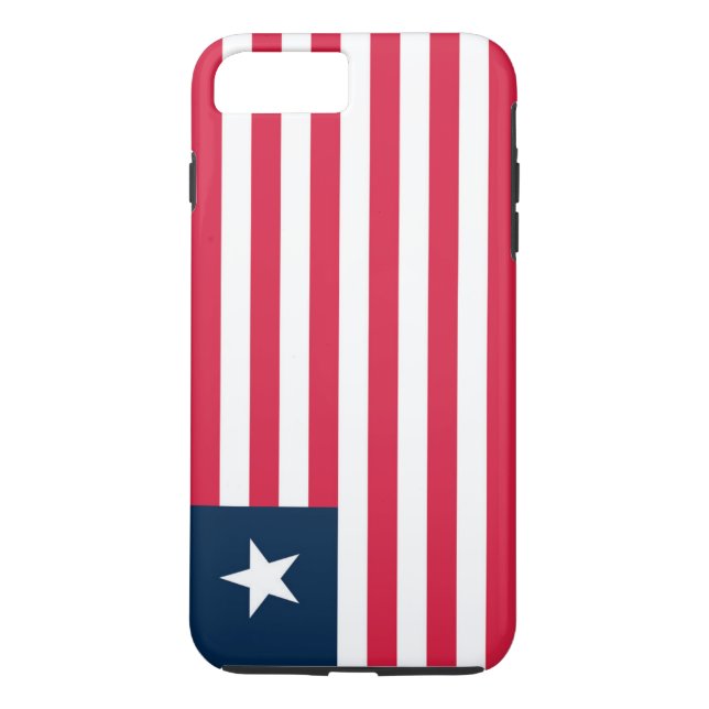 Capa Para iPhone, Case-Mate Bandeira da Libéria (Verso)