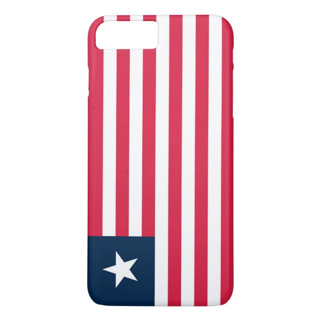 Capa Para iPhone, Case-Mate Bandeira da Libéria (Verso)