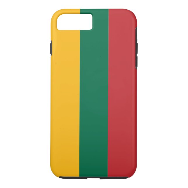 Capa Para iPhone, Case-Mate Bandeira da Lituânia (Verso)