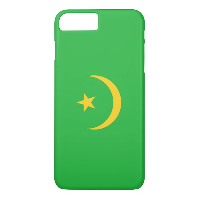 Capa Para iPhone, Case-Mate Bandeira da Mauritânia (Verso)