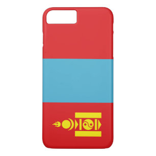 Capa iPhone 8 Plus/7 Plus Bandeira da Mongólia