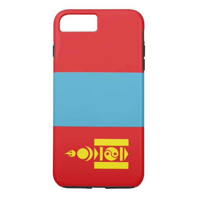 Capa Para iPhone, Case-Mate Bandeira da Mongólia (Verso)