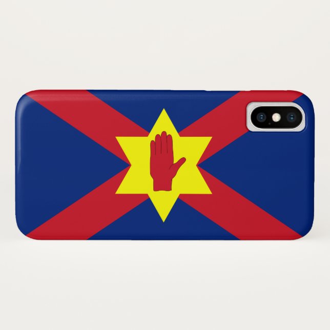 Capa Para iPhone, Case-Mate Bandeira da Nação Ulster (Irlanda Norte) (Verso (Horizontal))