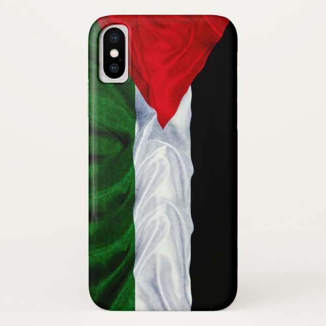 Capa Para iPhone, Case-Mate Bandeira da Palestina (Verso)