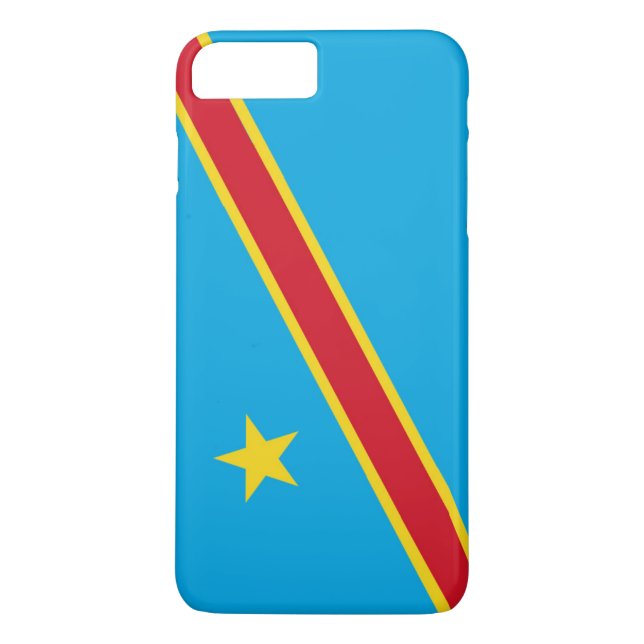 Capa Para iPhone, Case-Mate Bandeira da República Democrática do Congo (Verso)