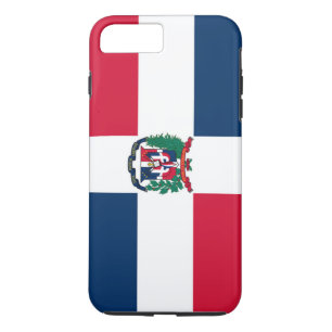 Capa iPhone 8 Plus/7 Plus Bandeira da República Dominicana