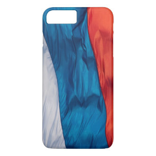 Capa iPhone 8 Plus/7 Plus Bandeira da Rússia