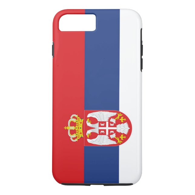 Capa Para iPhone, Case-Mate Bandeira da Sérvia (Verso)