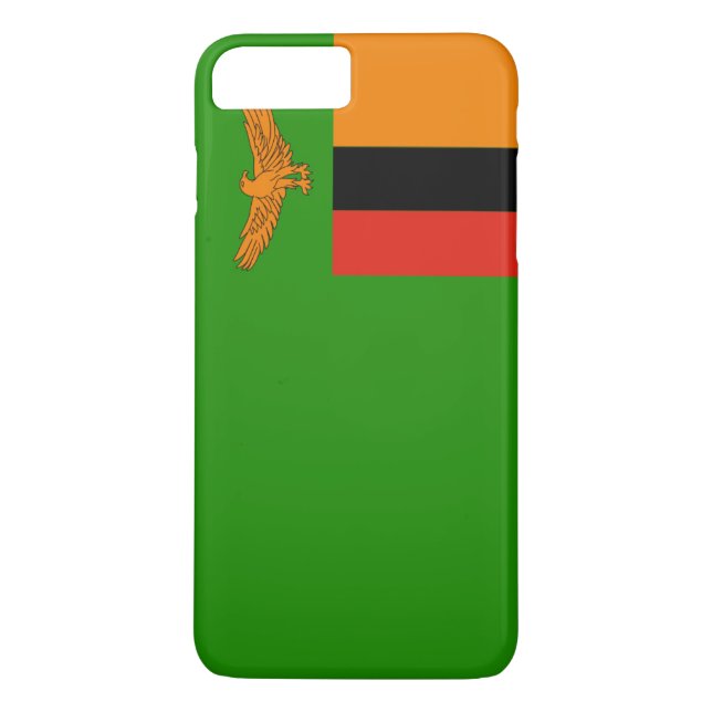 Capa Para iPhone, Case-Mate Bandeira da Zâmbia (Verso)