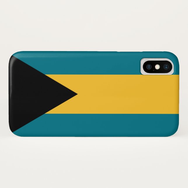 Capa Para iPhone, Case-Mate Bandeira das Baamas (Verso (Horizontal))