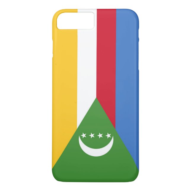 Capa Para iPhone, Case-Mate Bandeira das Comores (Verso)