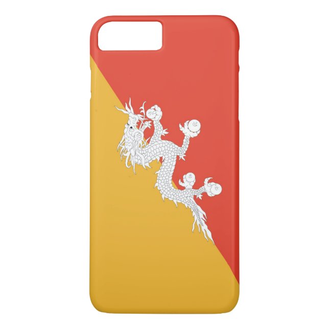 Capa Para iPhone, Case-Mate Bandeira de Bhutan (Verso)